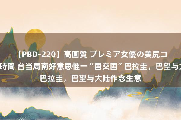 【PBD-220】高画質 プレミア女優の美尻コレクション8時間 台当局南好意思惟一“国交国”巴拉圭，巴望与大陆作念生意