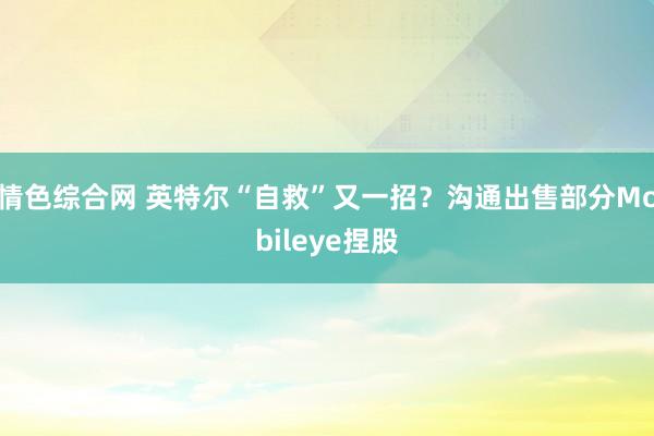 情色综合网 英特尔“自救”又一招？沟通出售部分Mobileye捏股